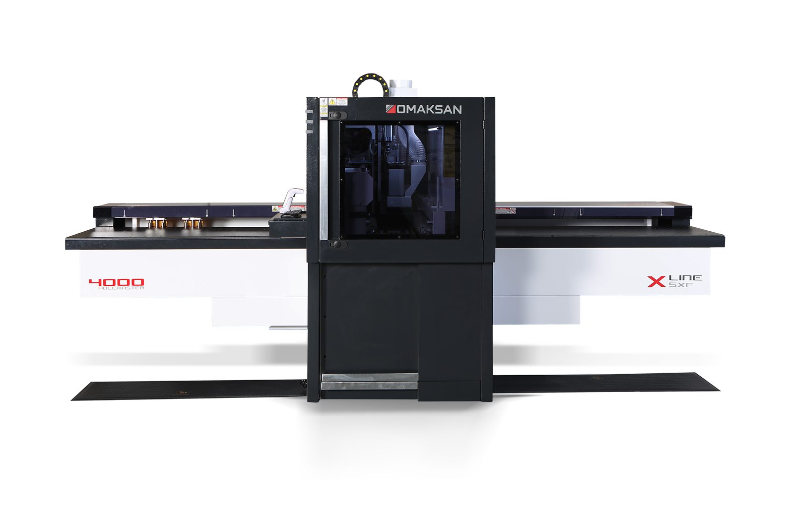 Omaksan Holemaster 4000 X Line Faster CNC drilling center with 4 kW milling unit